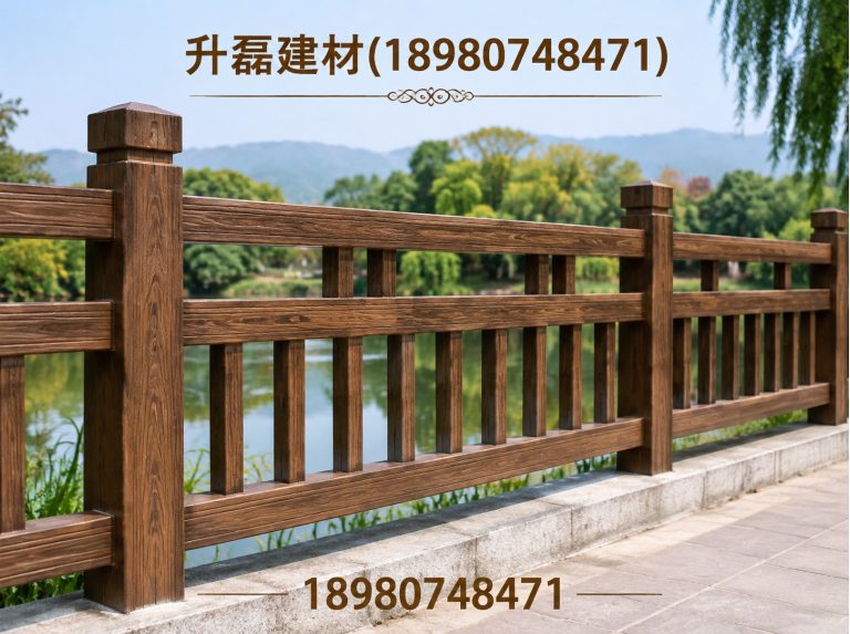 成华区仿木桩展示图